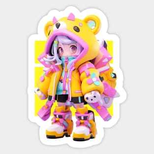 AKBLM - ULTIMATE BACKPACK KUMIKO | HARAJUKU STYLE GIRL Sticker